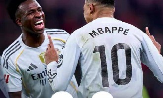 3-0完胜！姆巴佩独造三球助皇马赢球，射手榜反超哈兰德排第一