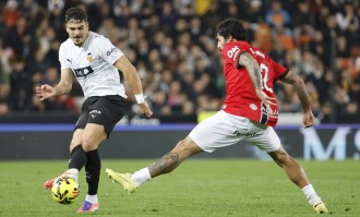 1-1，26岁皇马旧将力挽狂澜救主，率队逼平马略卡，避免西甲2连败