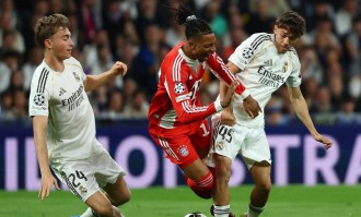 欧冠首回合：姆巴佩破门无力回天，皇马主场遭德甲霸主逆转