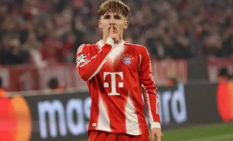 拜仁新星崛起！17岁欧冠三连击打破姆巴佩纪录，3个月身价飙升13倍