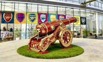 枪迷集合，枪魂入画，阿森纳艺术首展落地上海